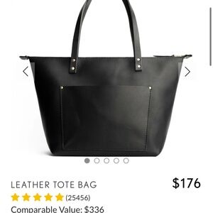 Portland Leather Tote